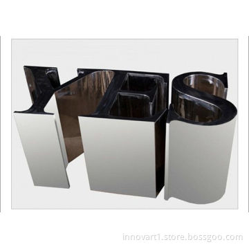 Stainless Steel Letter,stainless Steel Laser Letter,laser Letter In Stainless Steel